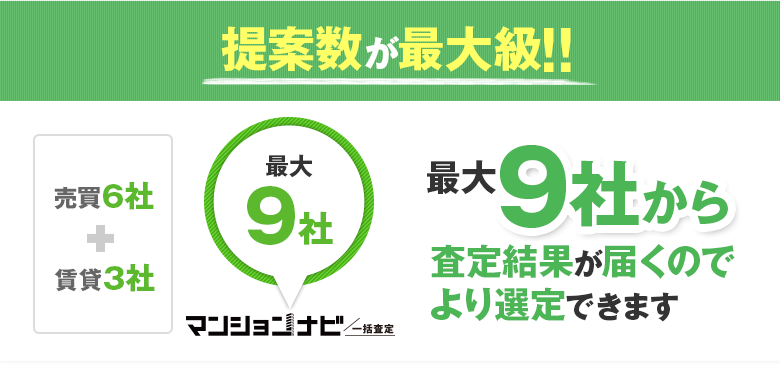 提案数が最大級